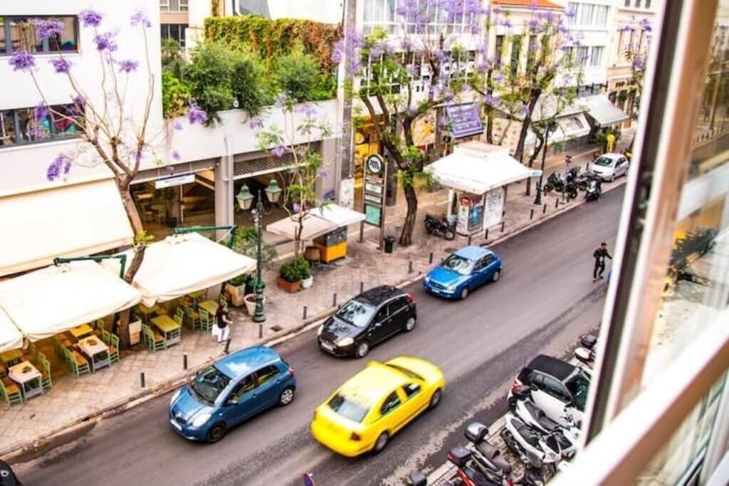 Ferienwohnung Moss - Beautiful Living In The Heart Of Athen Exterior foto